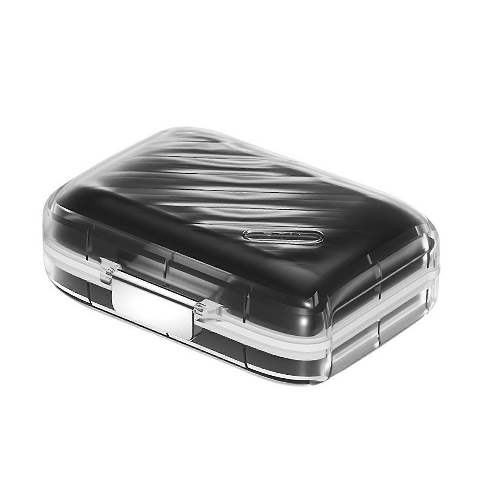 Durable Plastic Pill Box with 7 Days and Moisture Proof