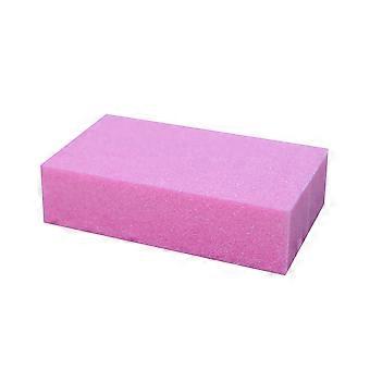 Meijiaodoufu Nail Buffer Block for Nail Polish Removal 1 Unit Pink