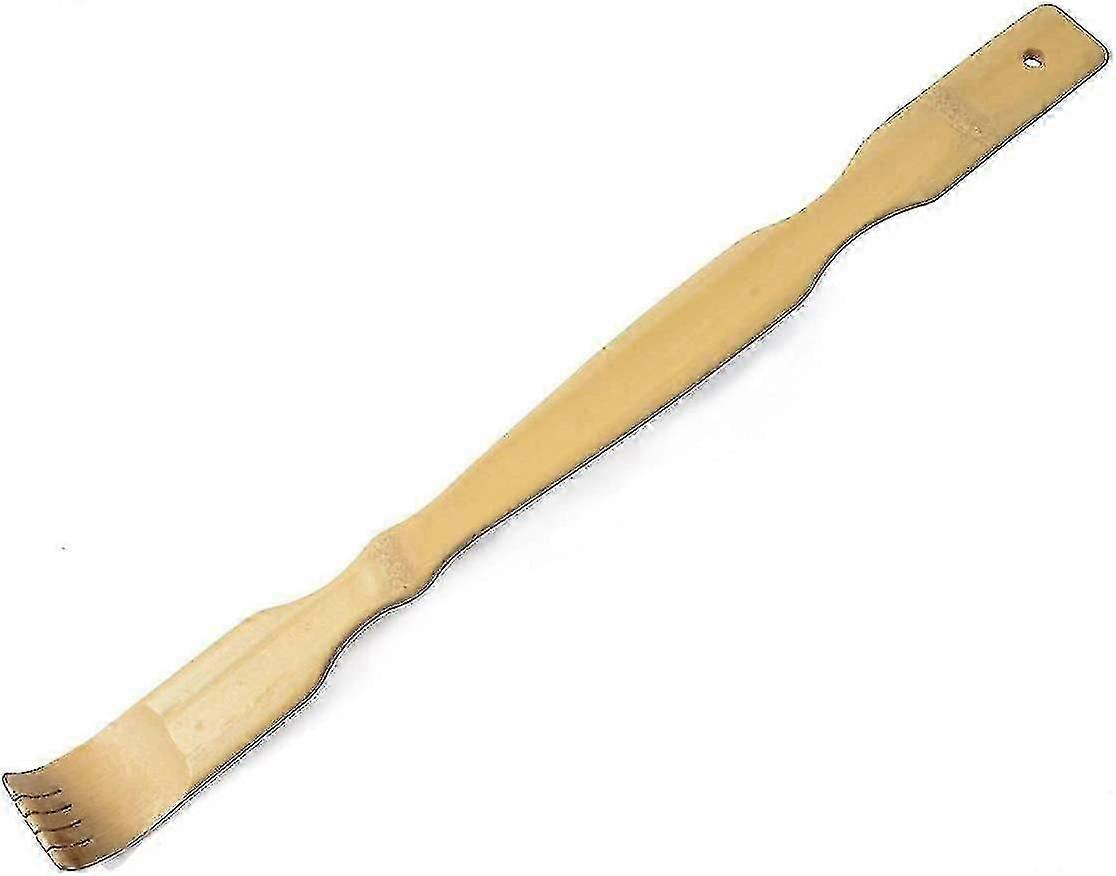 Coçador de costas de bambu terapêutico 17 polegadas