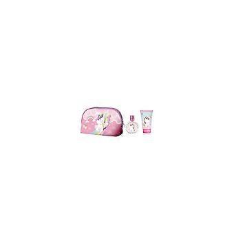 Eau My Unicorn Gavesæt EDT 50 ml, showergel 100 ml og kosmetikpung 50 ml