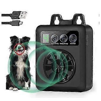 Rechargeable Waterproof Dog Anti Barking Silencer - 4 Modes Deterrent Device for Indoor & Outdoor Use, Suitable for Most Dogs