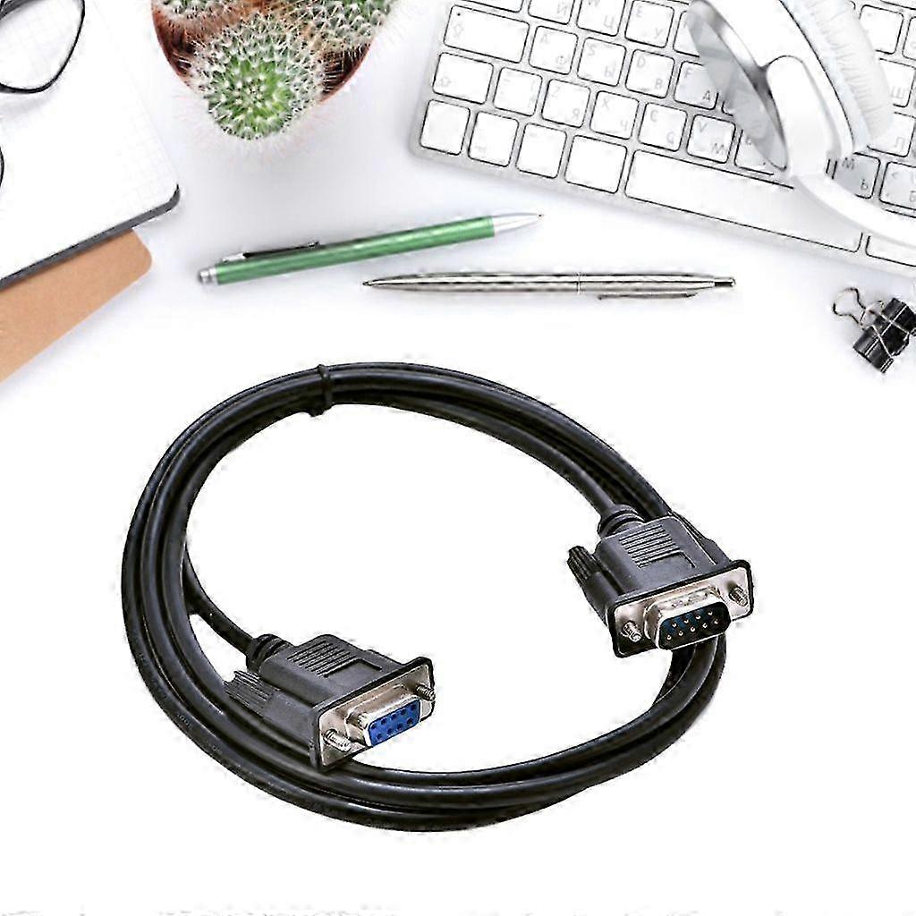 9Pin Serial Port Male to Female Cable Data Transfer Computer Printer Connection Programming Cable