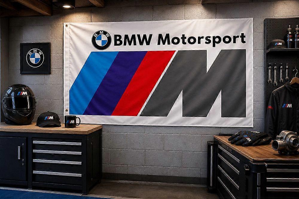 New Bmw Decor Flag Banner IQ-0021