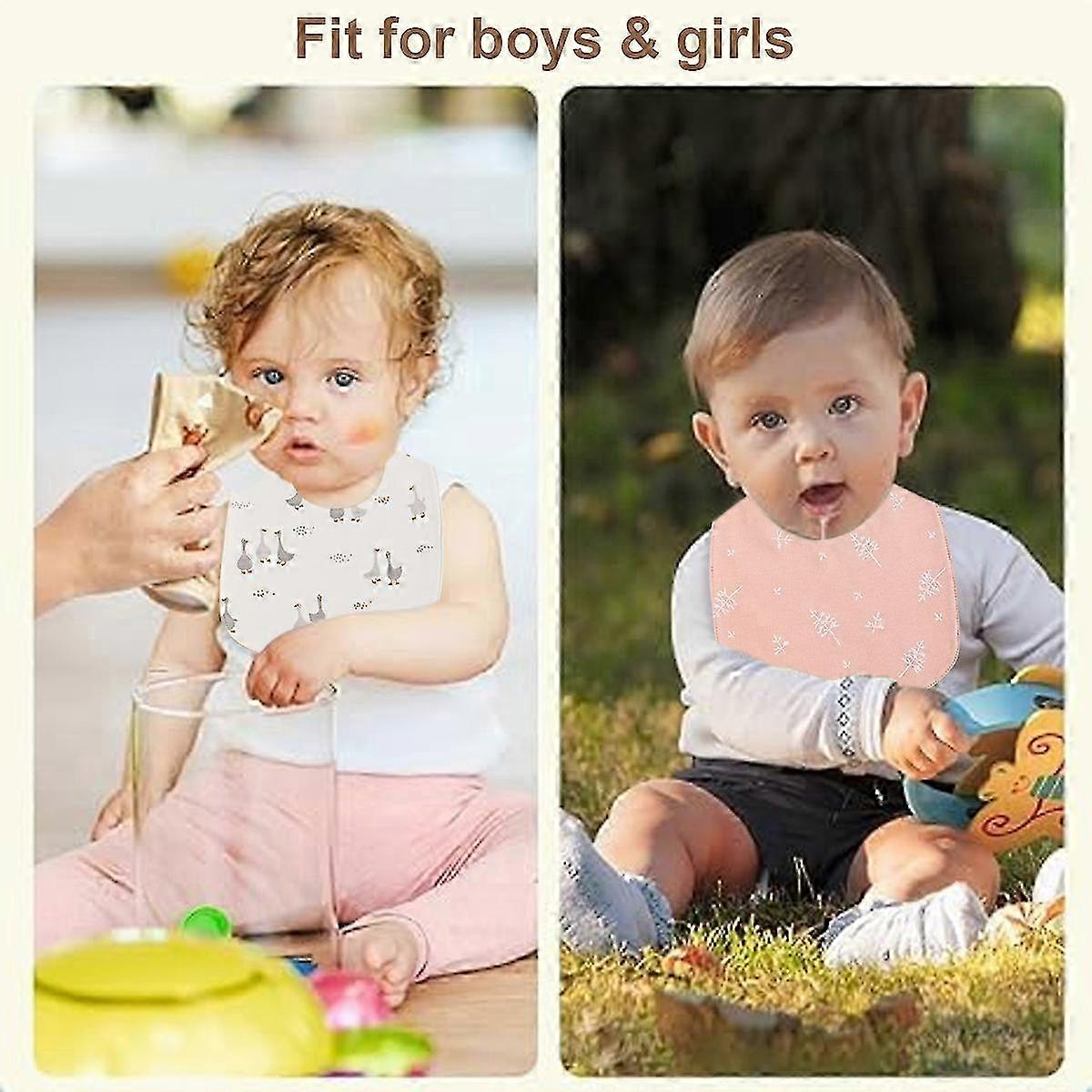 Soft Cotton Waterproof U-Shaped Bib