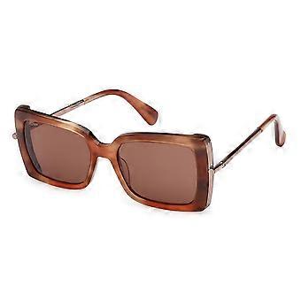 Max Mara MM0166 68E Full Rim  Women Rectangle Sunglasses UV3 Original