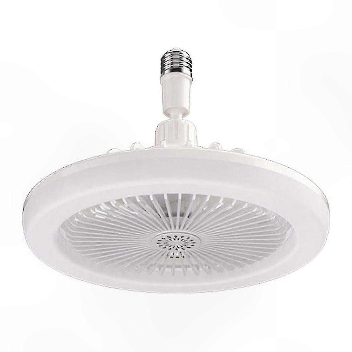 Smart Ceiling Fan with Remote Control and E27 Light Base Adapter Silent Operation