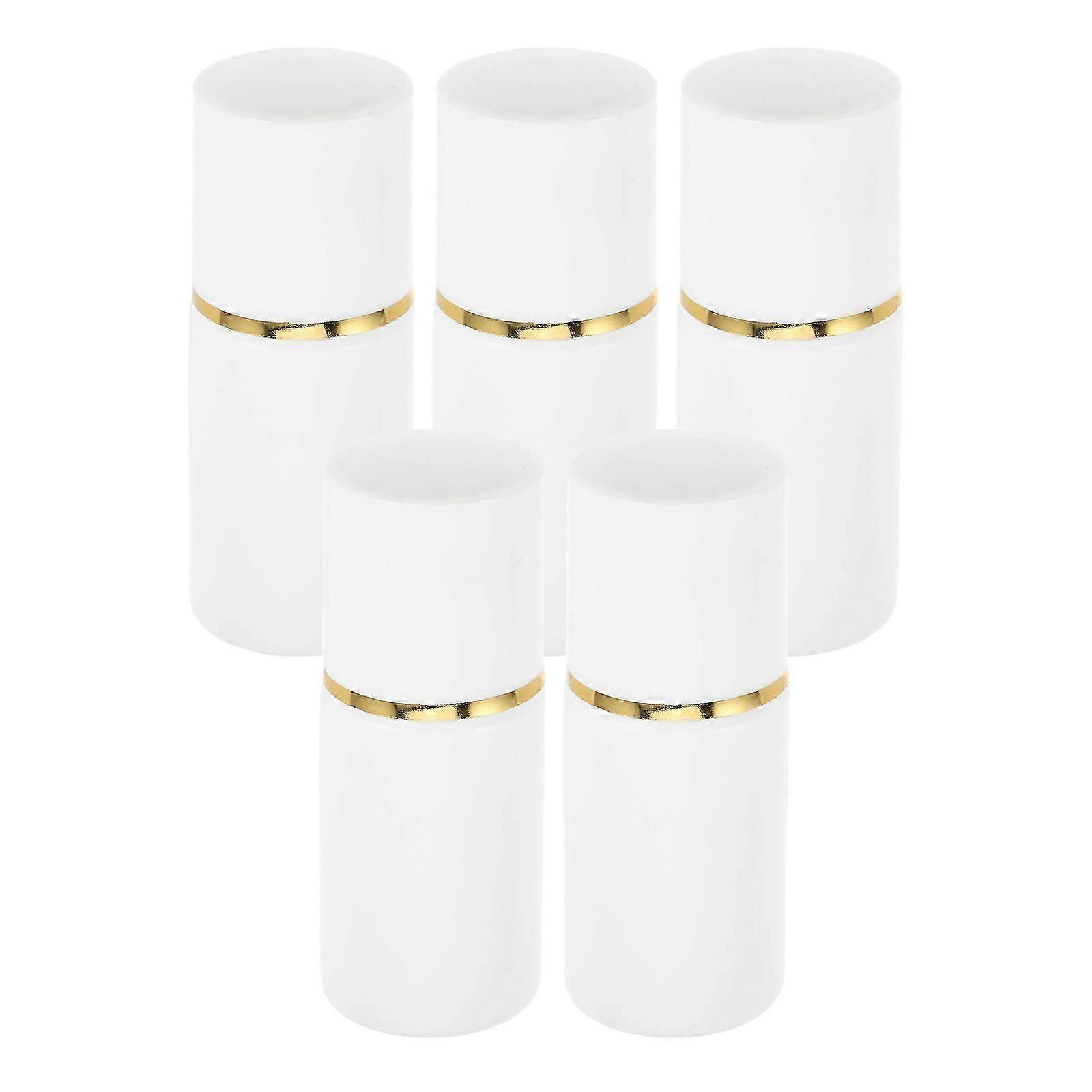 Refillable Applicator Bottle for Cosmetic Use with 5Pcs Sponge Heads