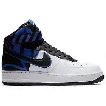 Nike Air Force 1 High Force Logo White Black Royal 806403-104