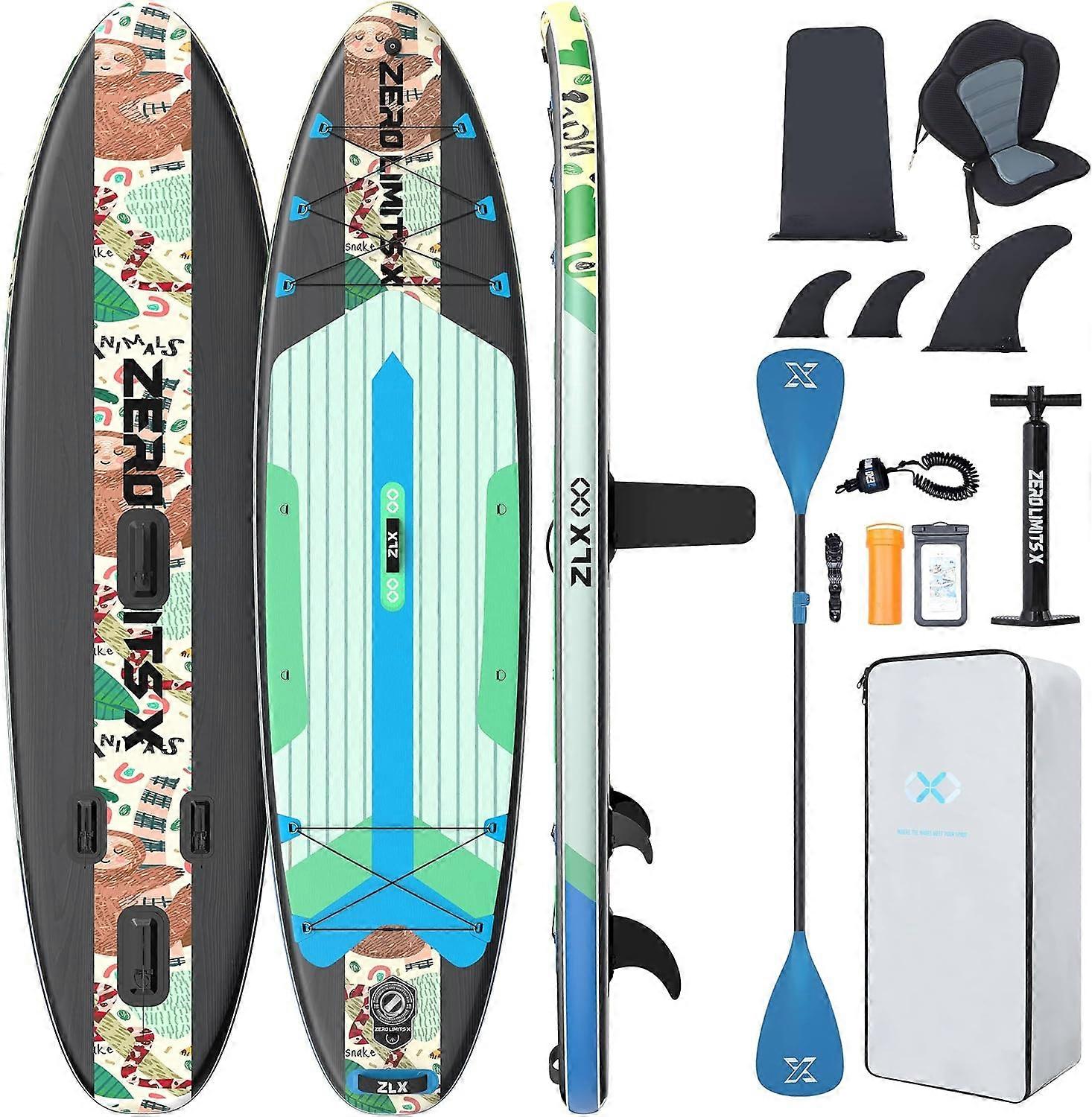 Inflatable SUP 10'6" Paddleboard for Adults