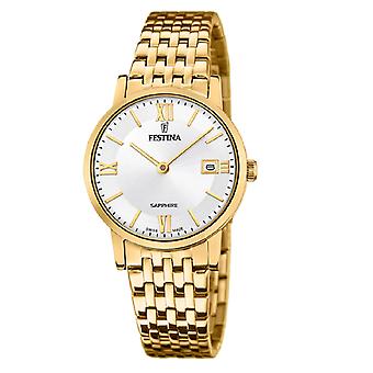 Festina swiss made watch for Women Analog Quartz with stainless steel bracelet F20021/1