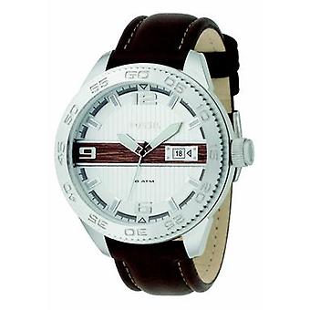 Fossil sport Quartz Analog Man Watch with Cowhide Bracelet AM4217