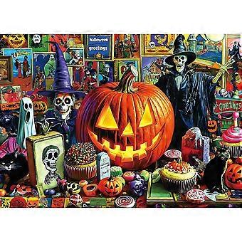 Halloween Skeleton Pumpkin Immersive Stress-Relieving Puzzle JI-1476
