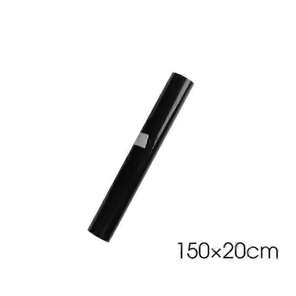 Flexible Glossy Black PVC Wrap