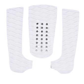 1 Set EVA Surf Surfboard Anti skid Pad Short Board Foot Pad(white)-ak