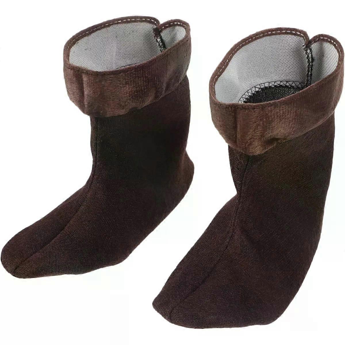 Thermal Liners 1 Pair Plush Rain Boot Socks for Hiking