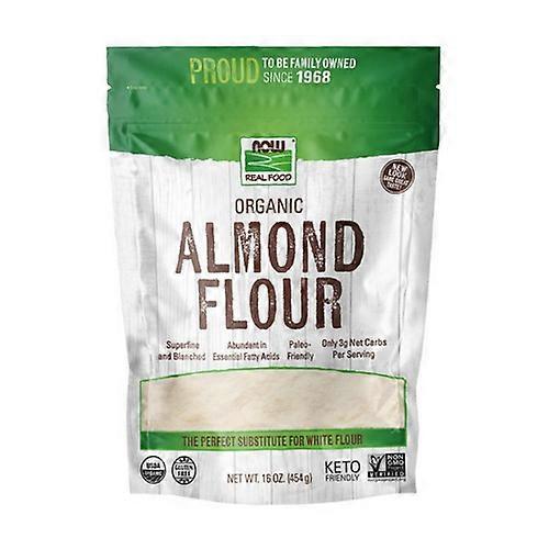 Now Foods， 有机杏仁粉，16 盎司（1 件装）