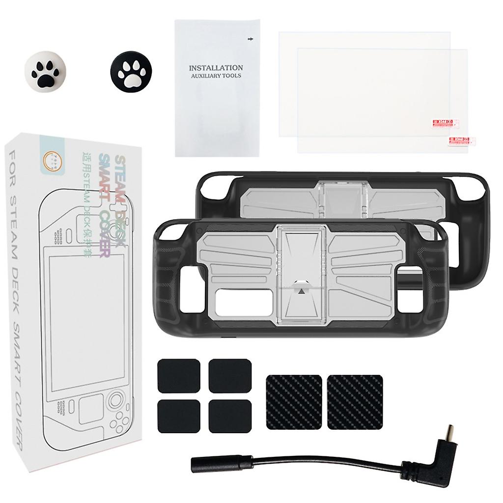Kickstand Shell for Steam Deck Game Console Anti-Scratch Protective Accessories