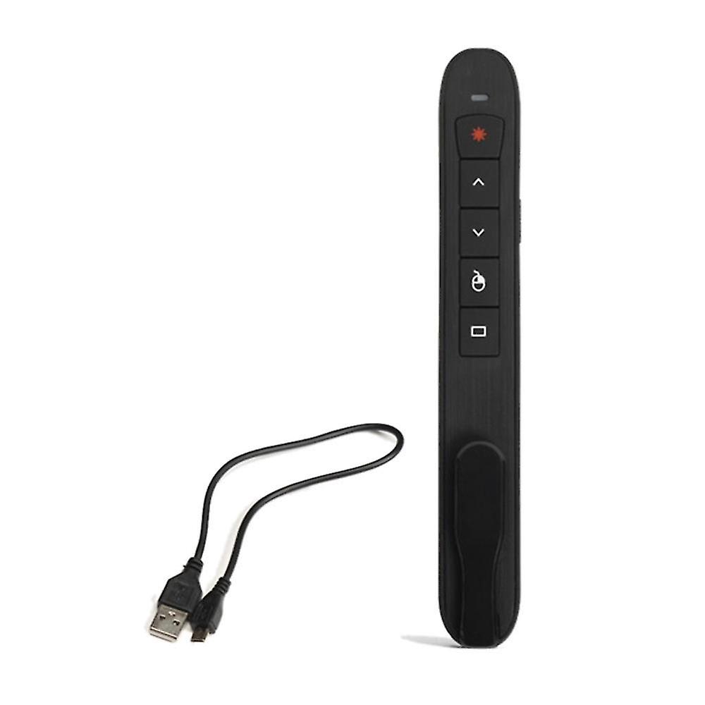 Wiederaufladbare 2.4g Wireless mit Air Mouse, Powerpoint Presenter Fernbedienung Clicker Pen