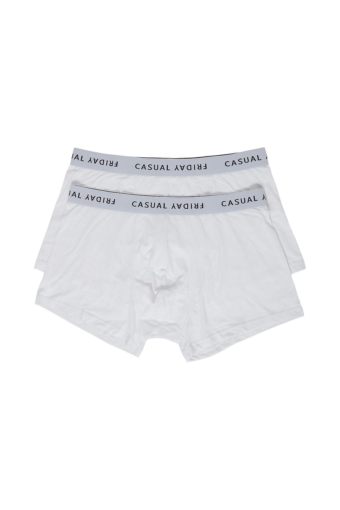 Herren CASUAL FRIDAY 2er Stück Pack Boxershorts Trunks Set Stretch NORH