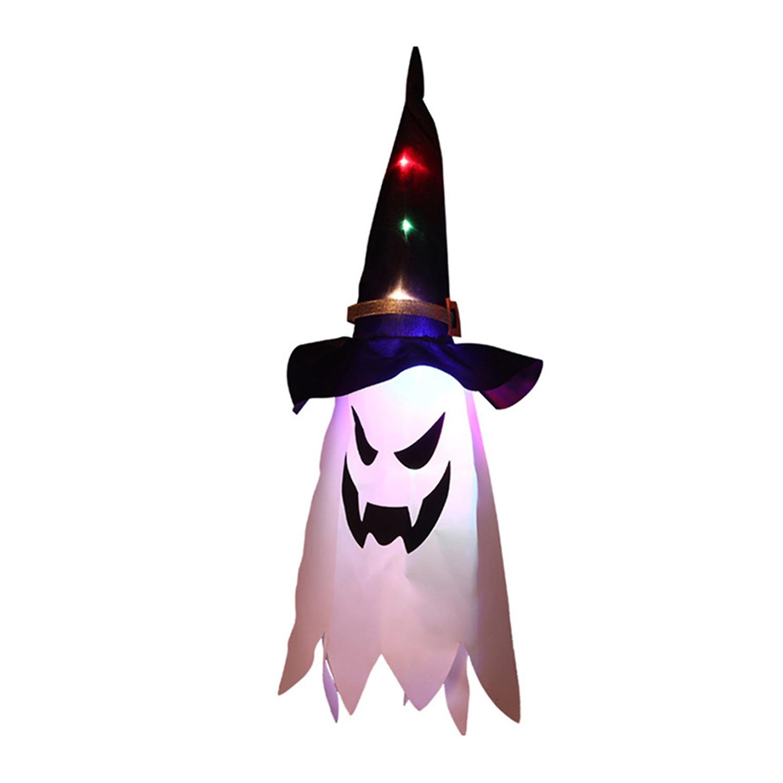 Led Halloween Ghost Hanging Lights 3 Light Modes Adjustable Led Hanging Lights Decorative Props For Halloween Festival Party Gifts