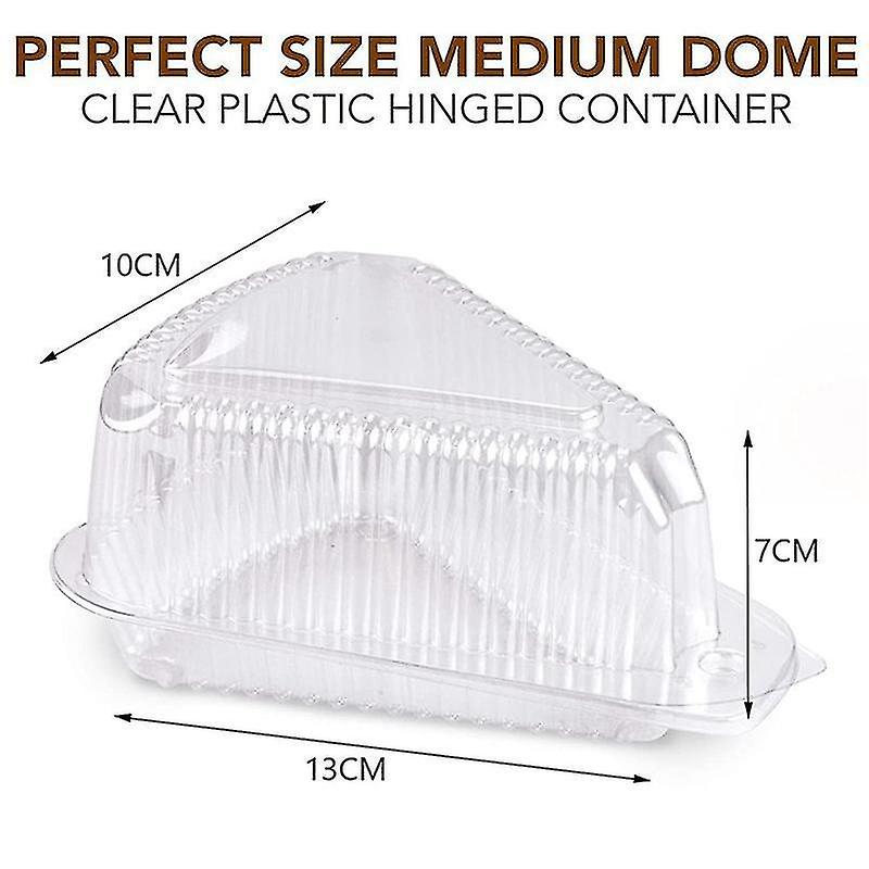 100pcs Triangle Cheesecake Boxes Cake Box Triangle Pie Holders Cake Boxes For Party Wedding