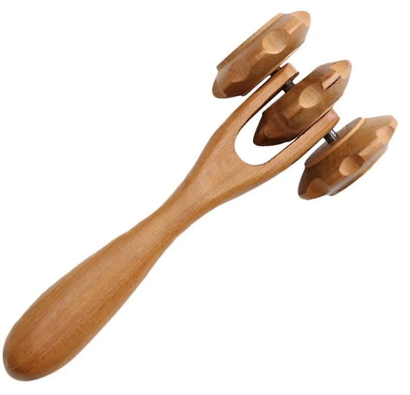 Three Wheel Roller Massager Hand Wheel