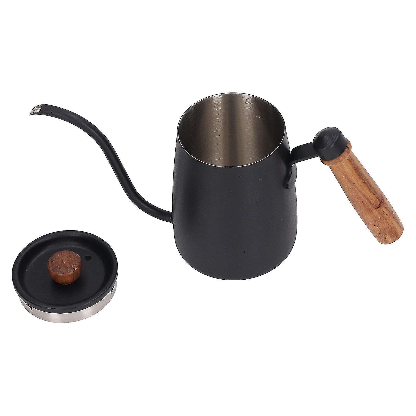 Stainless Steel Gooseneck Kettle for Precise Pour Over Coffee Brewing