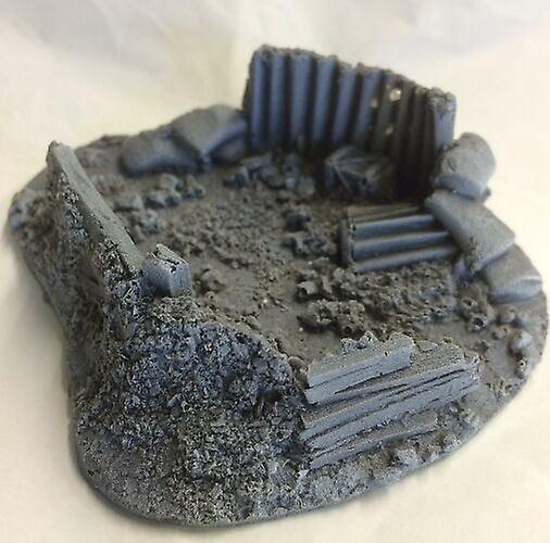 Javis BZFS3 Foxholes - Type 3 Accessories Scale model