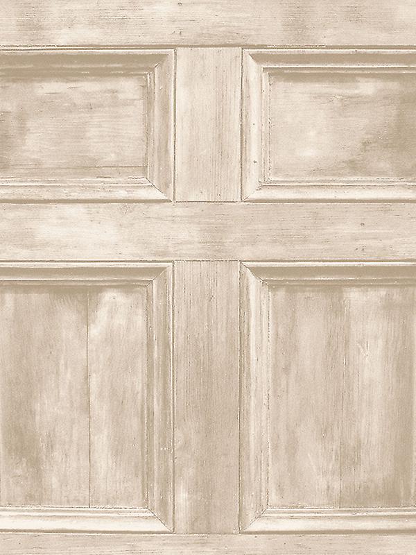 Distinctive Wood Panel Wallpaper Cream Fine Decor FD31054