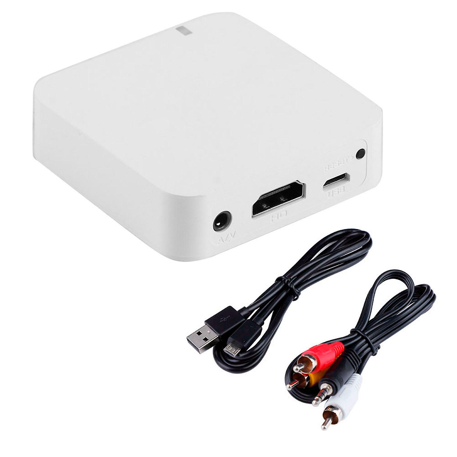 Wireless Smart Car WiFi Display Box AV+HDMI Screen Mirroring Mirror Box Airplay