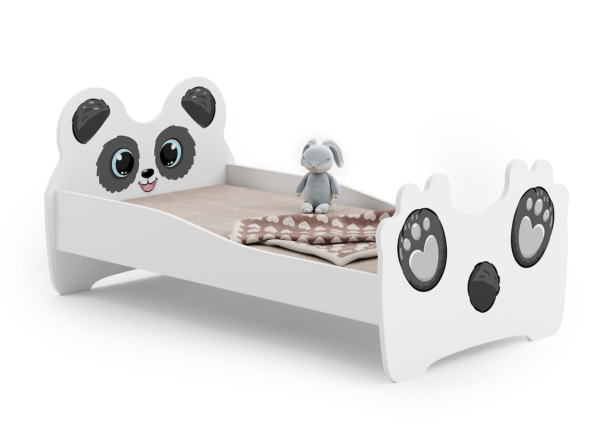 Kinderbed panda - 140x70 cm - incl. matras en frame