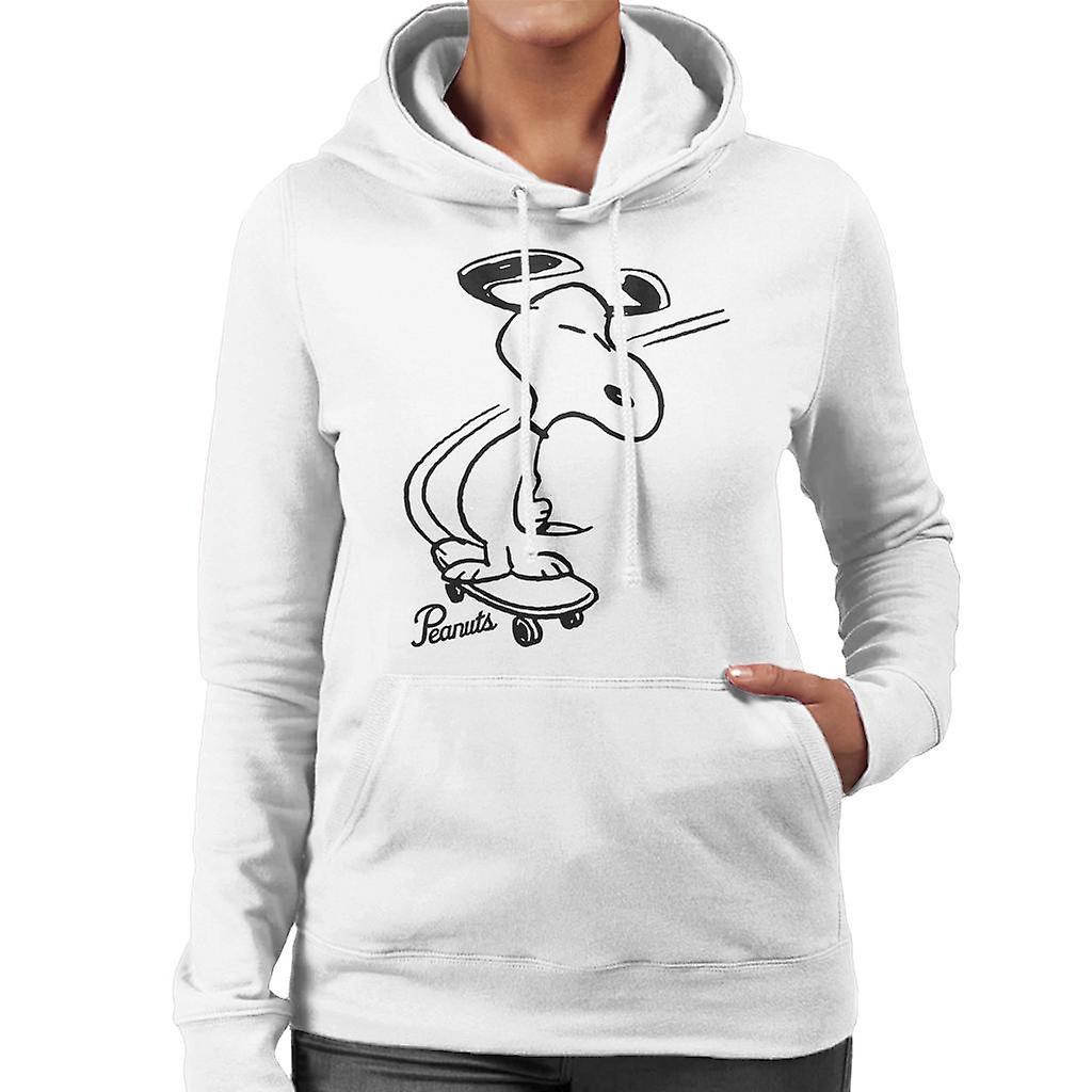 Peanuts Snoopy Skateboard Women's Hooded Sweatshirt