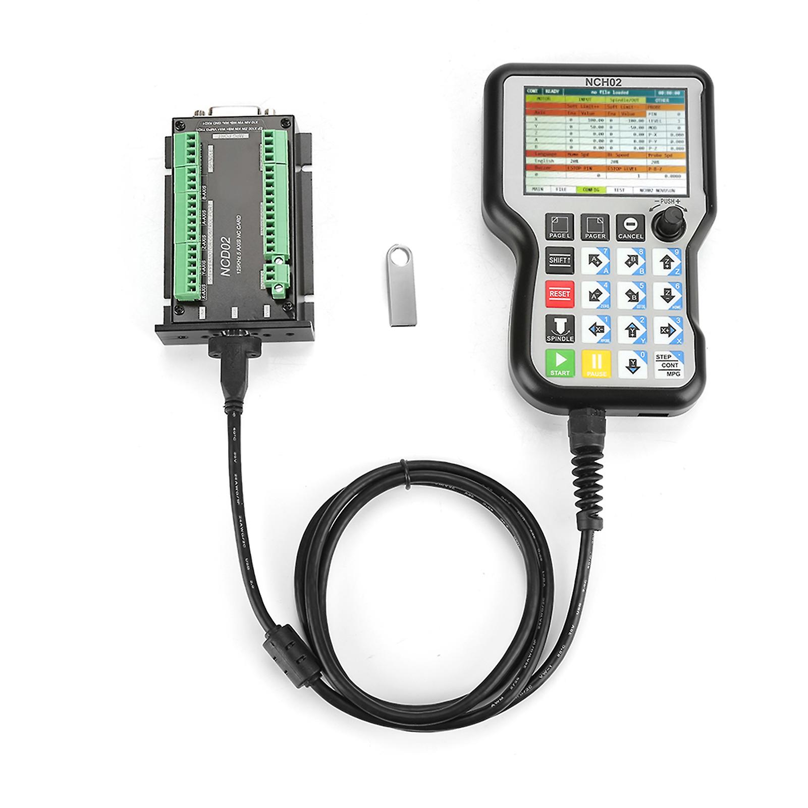 Controllore di movimento CNC USB con scheda NC NCH02 3 assi 16,8x10,8x3,3 cm