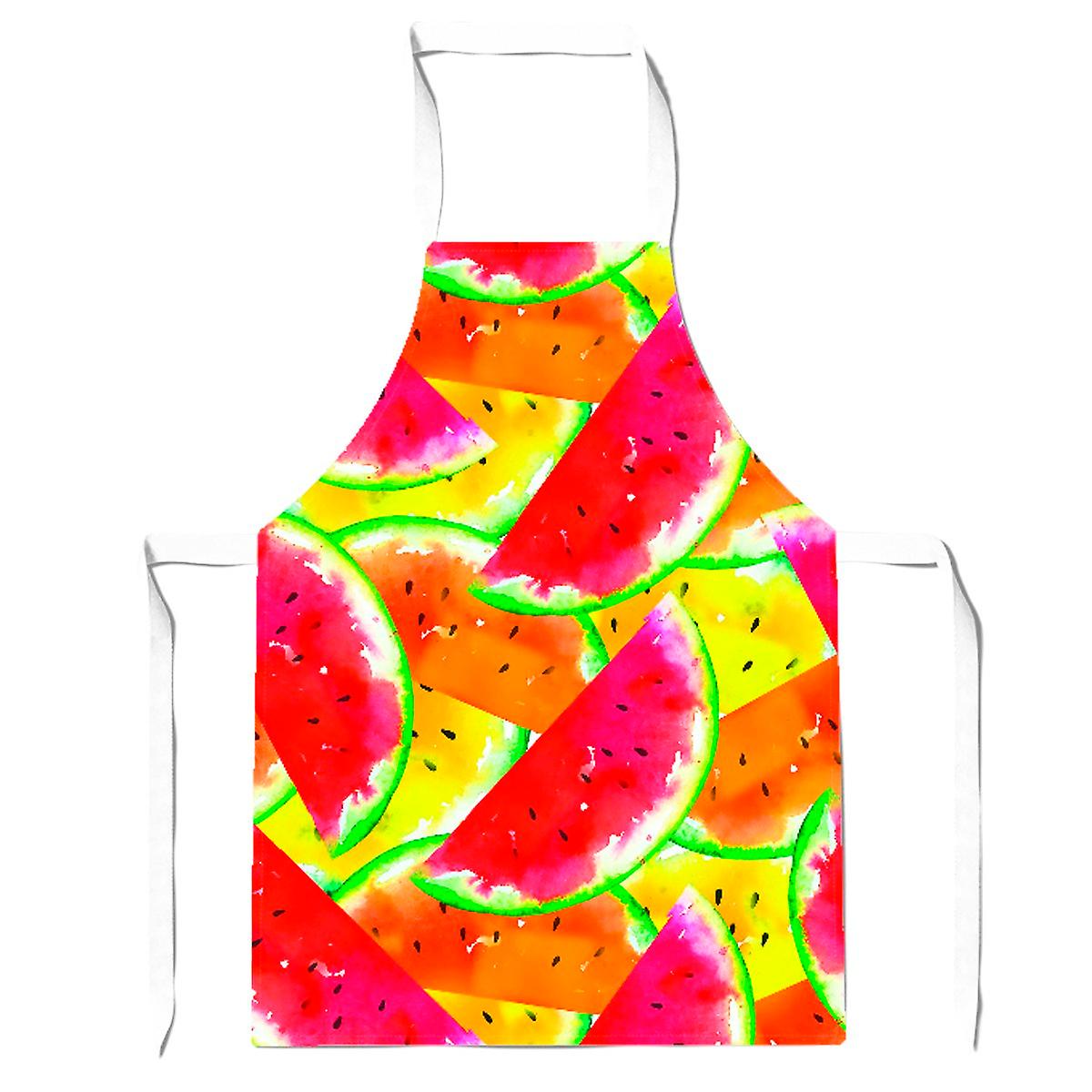 Melon Print Apron