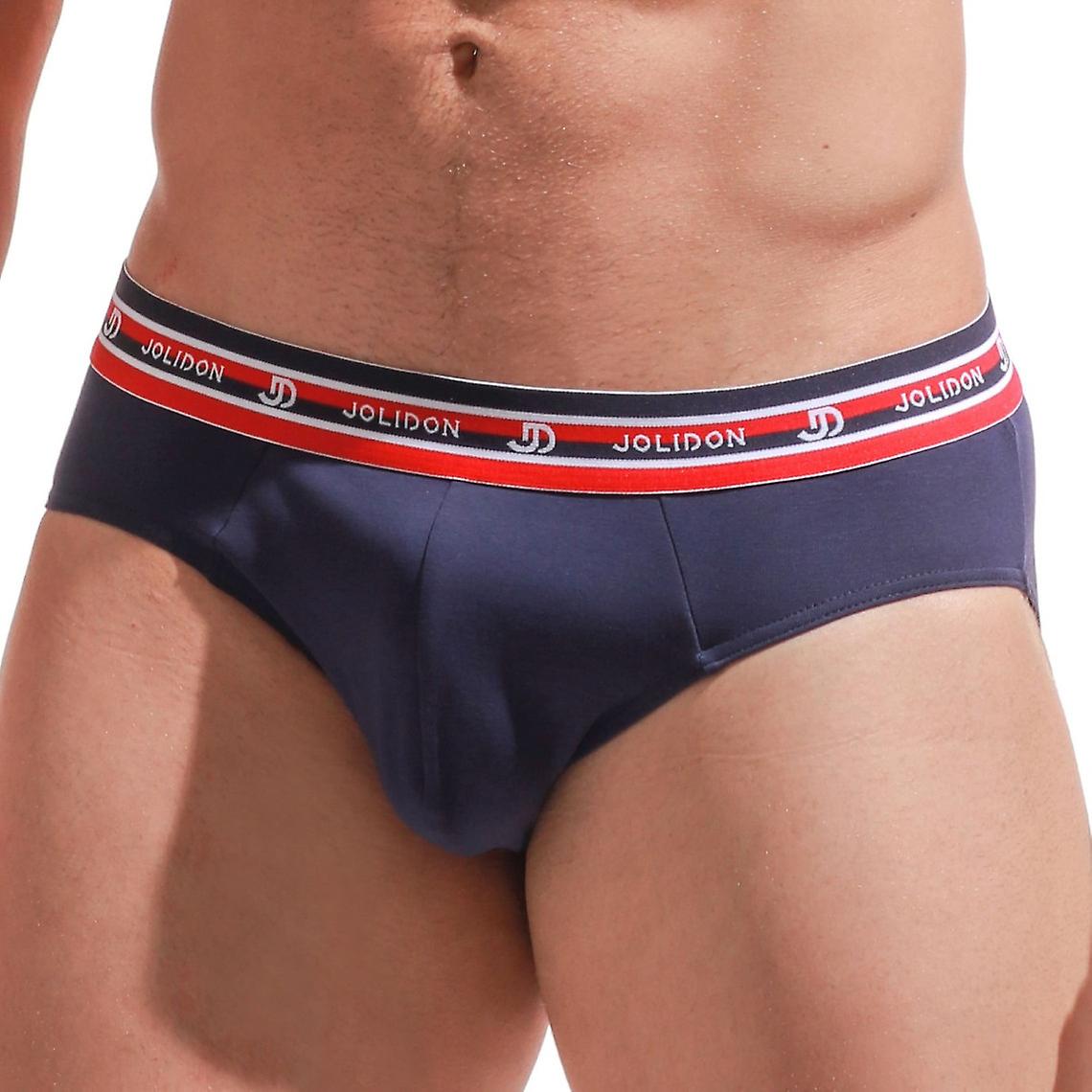 Pánske modré bavlnené nohavičky