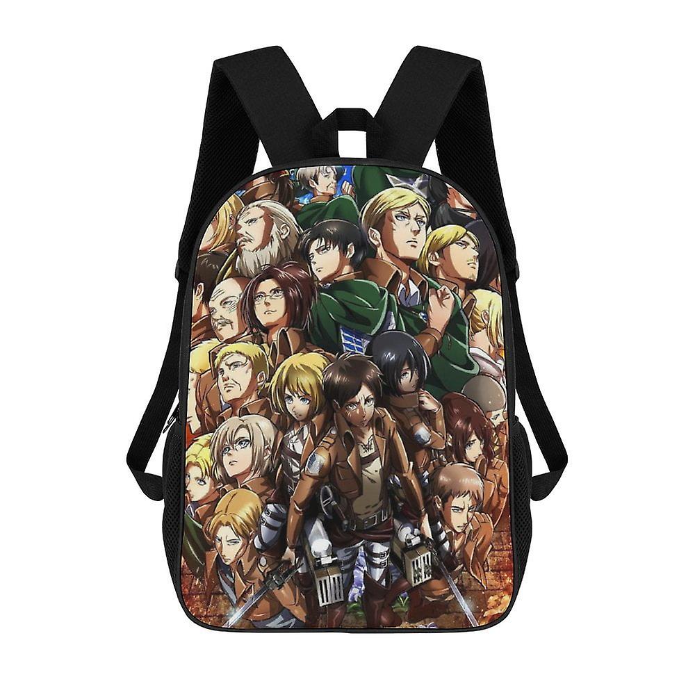 Kids Backpack With Wolf Design - 16" Laptop School Bag, Camping Daypack For Boys & Girls - View #7