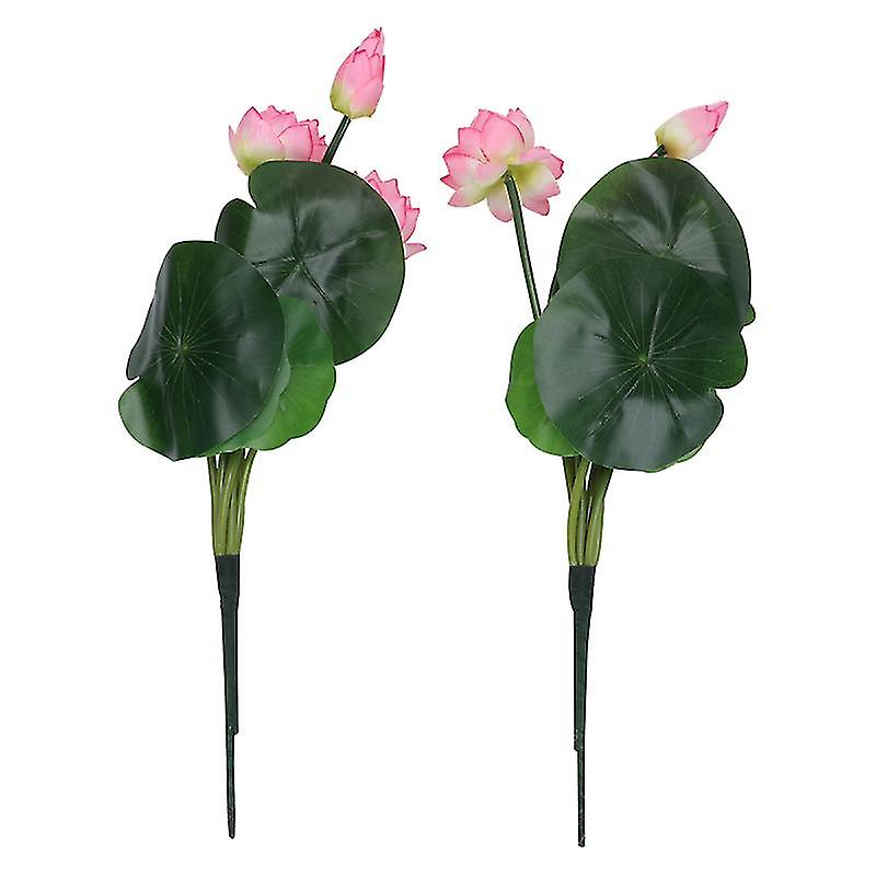 2pcs Artificial Lotus Flowers