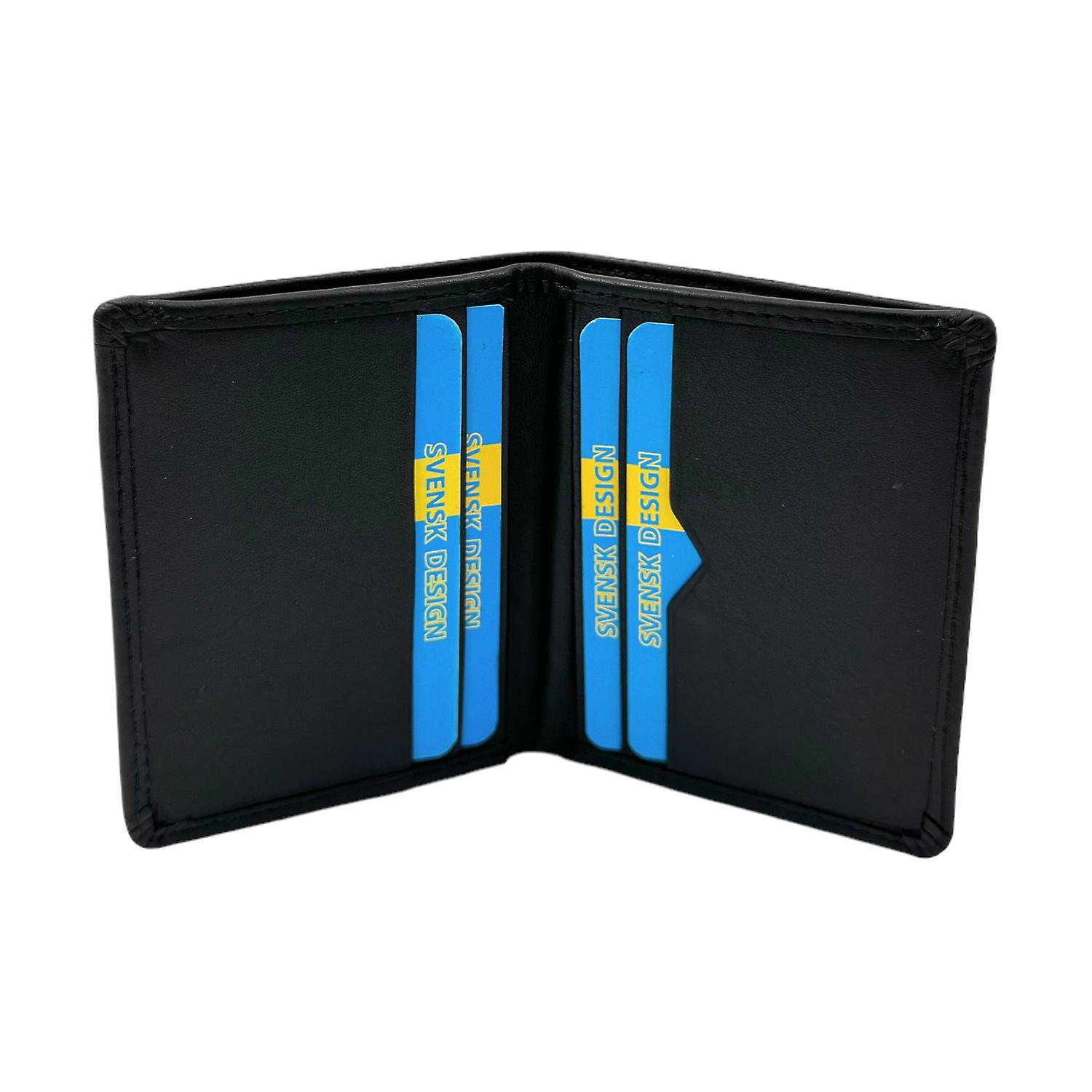 Fodral i skinn med sedel-/kortfack