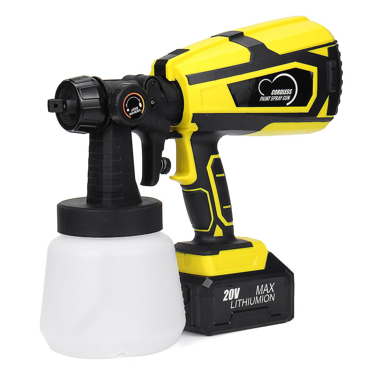 1000Ml 600ml/min Multi-function Spray Guns Cordless Paint Spraying Machine Paint Sprayer