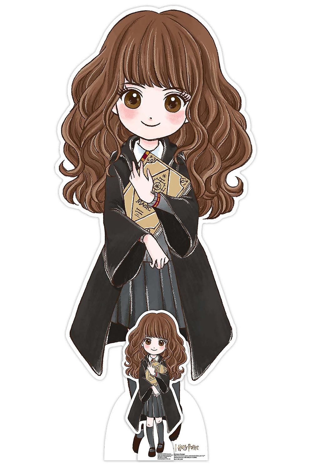 Hermione Granger Cartoon Style Mini Cardboard Cutout Official Harry Potter Standee