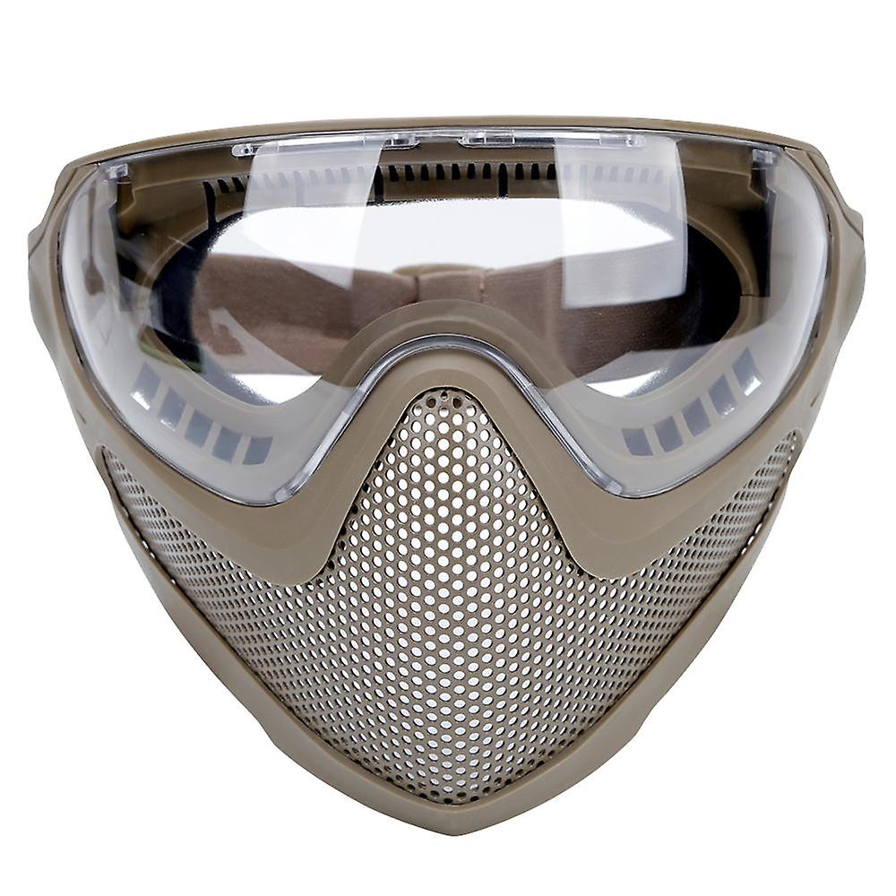 Tactical Mask Tracer Arisoft Mask Impact Resistant Matching Fast Helmet Steel Mesh Eye Protection Goggles For Paintball Hunting