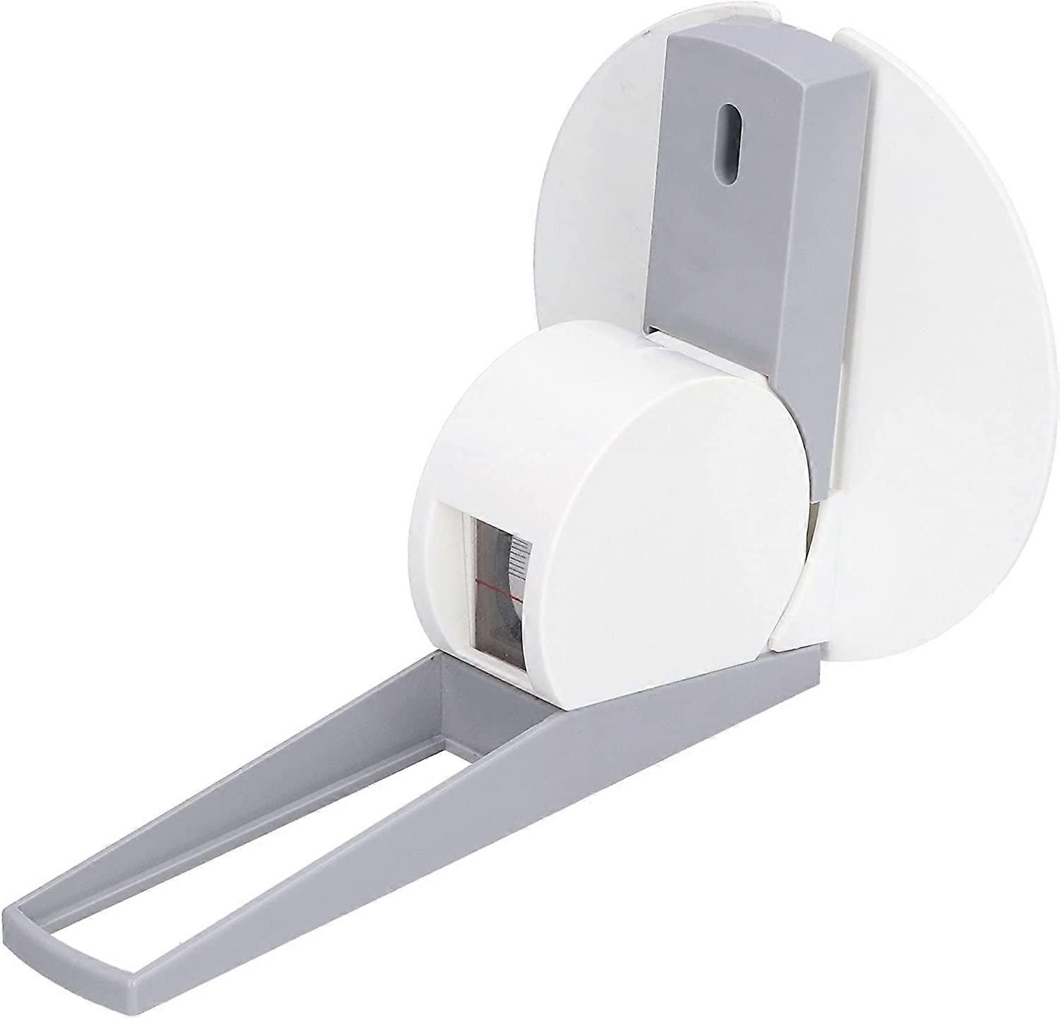 2.2 Meter Height Ruler Wall Mounted Height Meter Growth Ruler with Wall Plate ABS Compact Measuring Tape