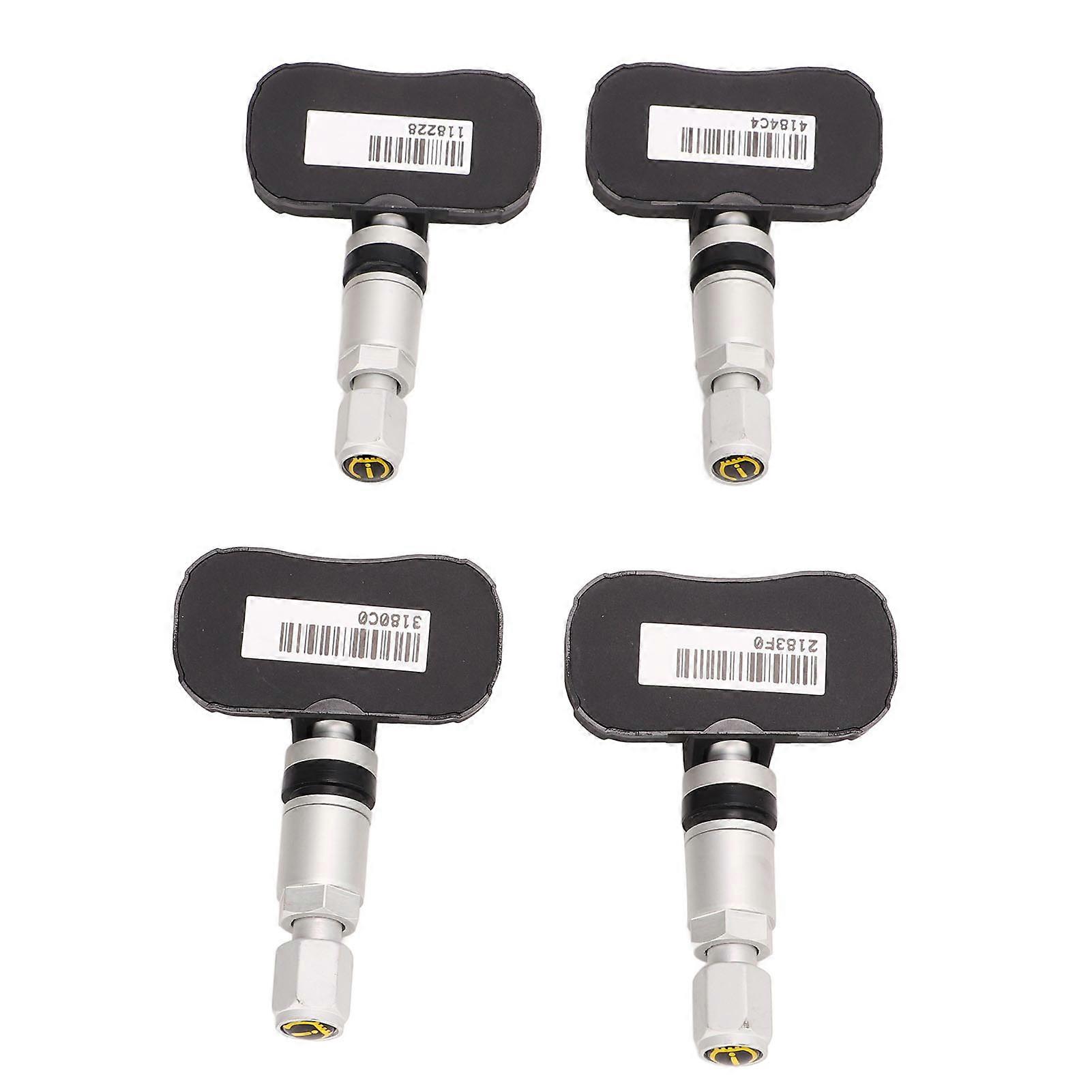 Bluetooth 5.0 TPMS Sensor Tire Pressure Monitoring System Leak Alarm Temp Detection for Minivans RVs Off Road Vehicles NO.01558