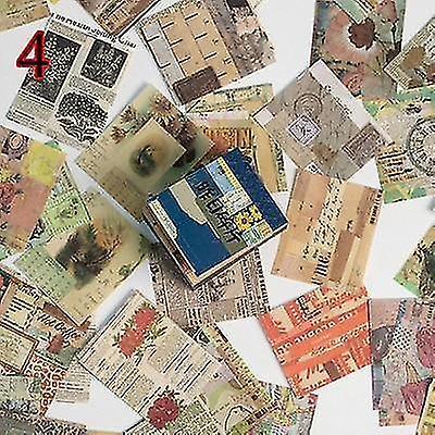 new 4 retro material vintage writing paper card sm37974