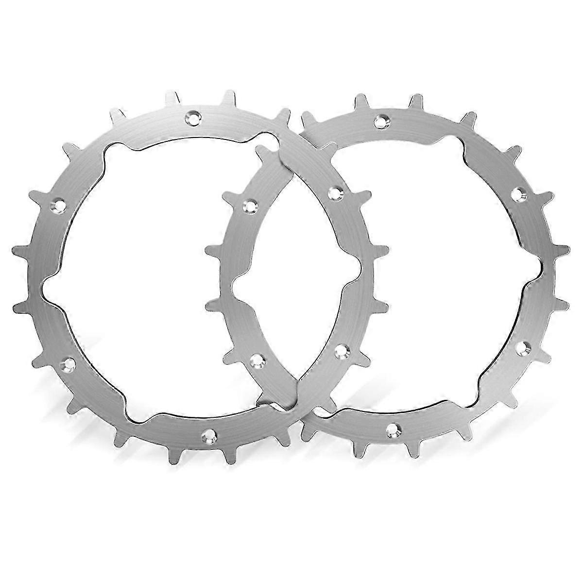 Pointes de tondeuse à gazon robotisée en acier inoxydable pour Sileno City 250 + 500 de manière élaborée