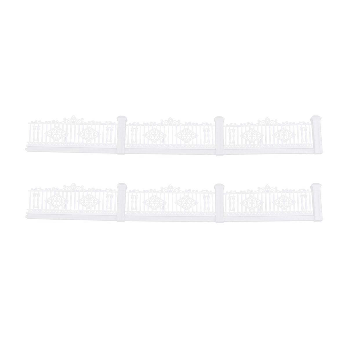 1m 1/100 DIY Garden Fence Courtyard Fence Ornament Sand Table Building Model Materials (MR1407)