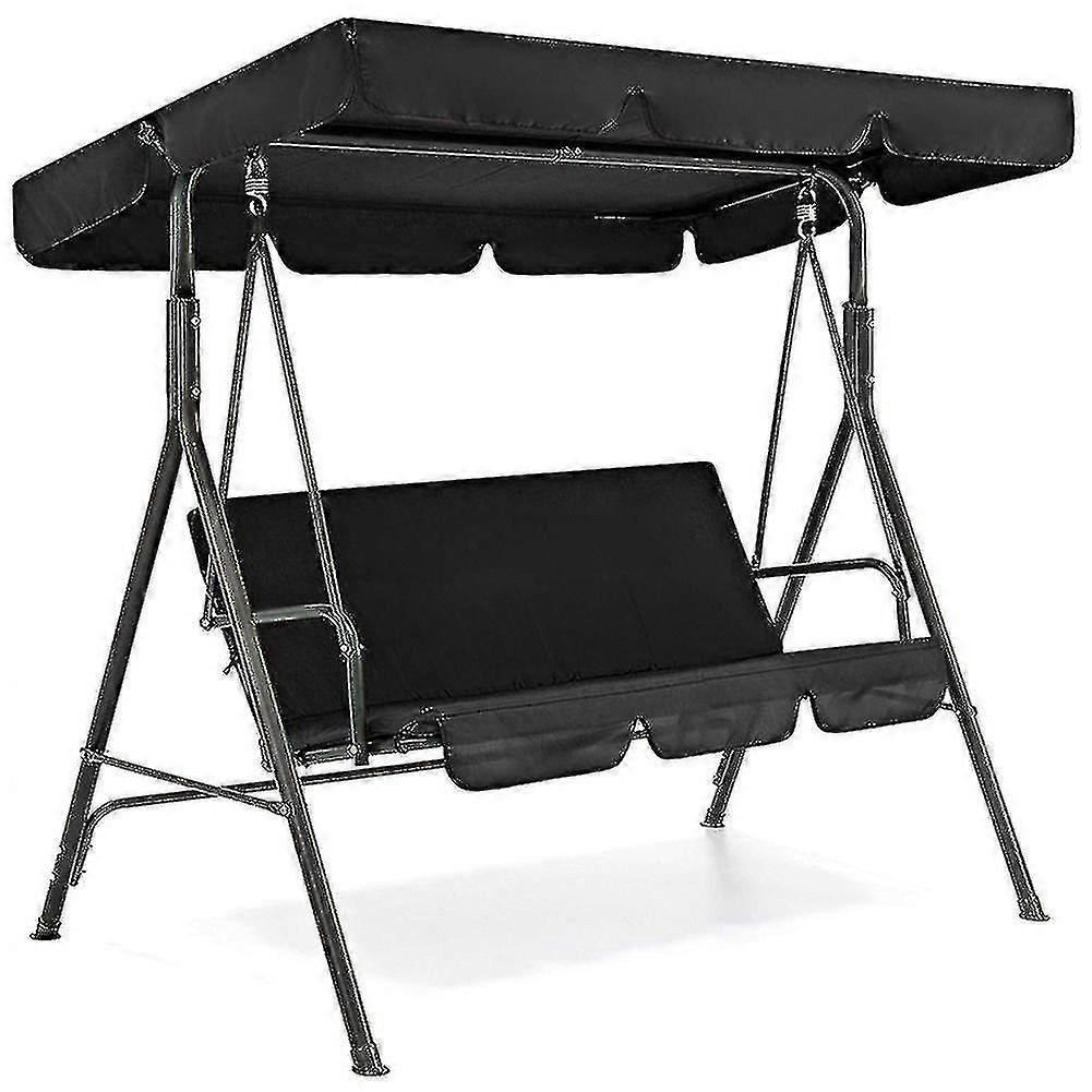 3 Siège Swing Canopées Siège Coussin Housse Set Patio Swing Chair Hamac Remplacement