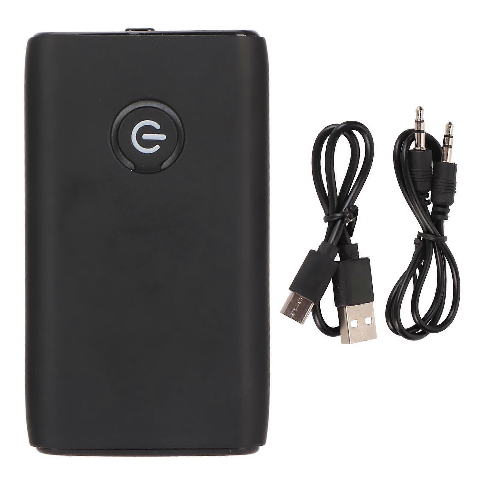 2 In 1 Bluetooth 5.0 Transmitter Receiver ANC Noise Reduction Stereo Bluetooth Receiver for TVs Computer Phone