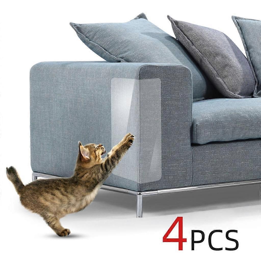 Cat Scratch Protection For Furniture - Cat Scratch Protection For Sofa - Scratch Mat For Cats - Scratch Board Corner - Transparent Self-Adhesiv