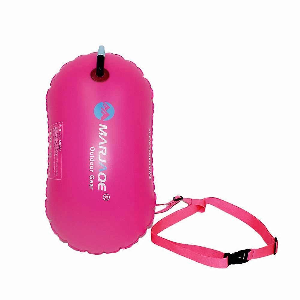 Swimming Bubble Safety Float with Adjustable Waist Belt for Open Water Swimmers